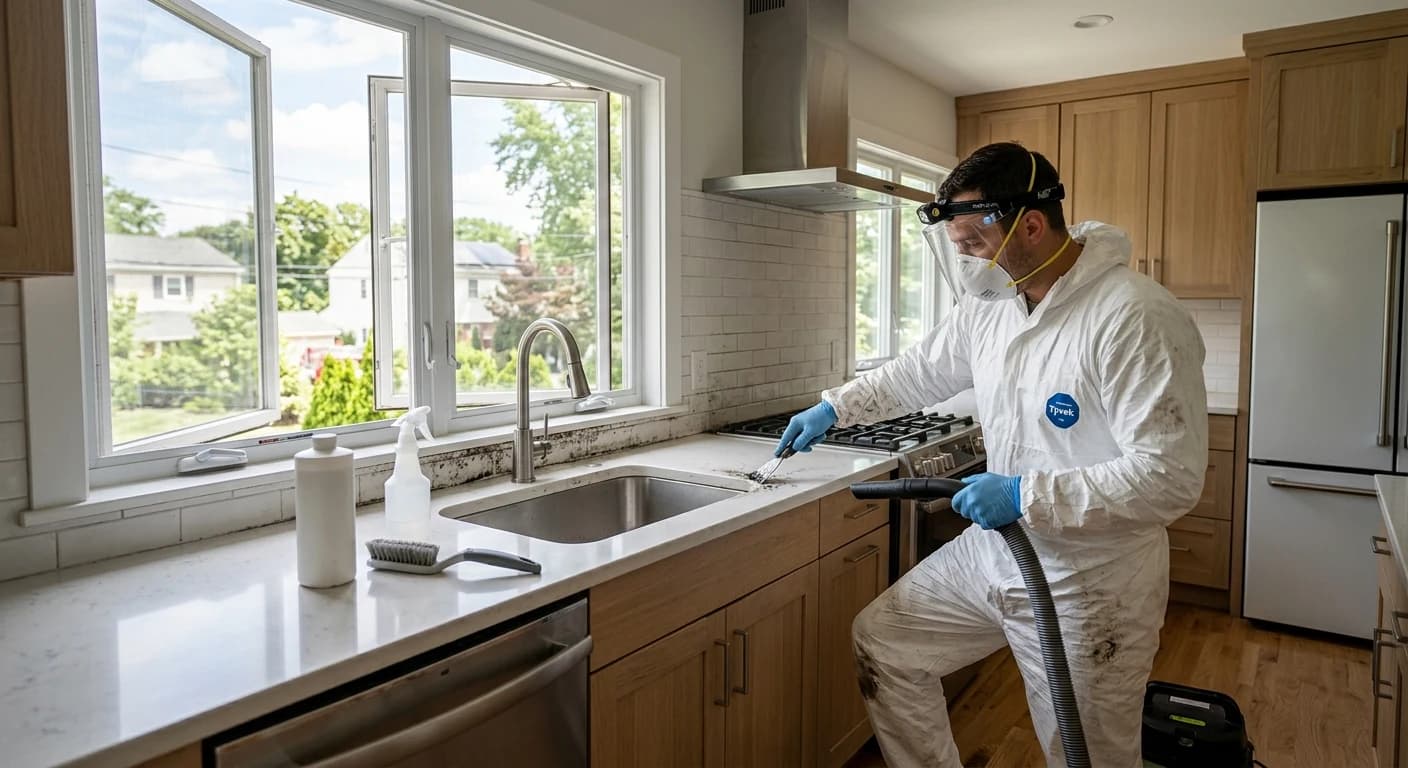 Professional mold removal work - How can proper ventilation help?